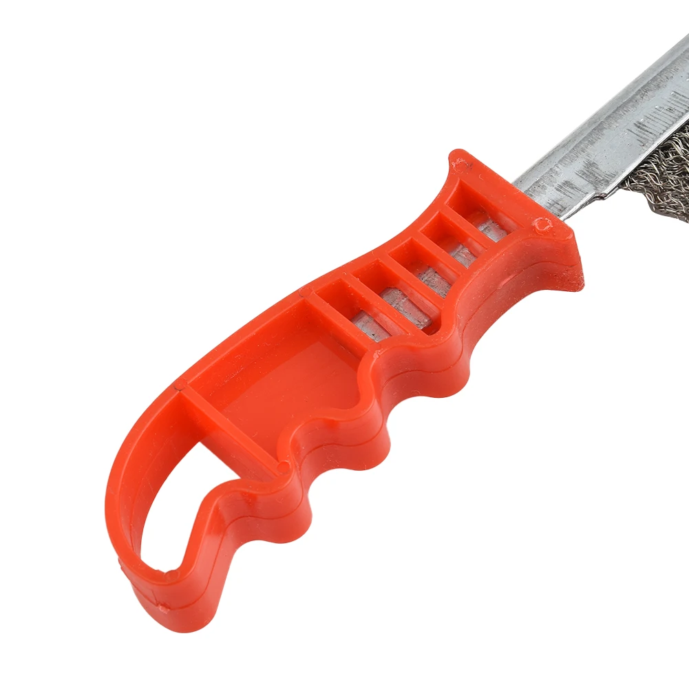 Tools Brush Steel For Metal Stainless Wire Cleaning Removal Welding Prep Red+Silver Workshop Seam Hot Practical
Tools Brush Steel For Metal Stainless Wire Cleaning Removal Welding Prep Red+Silver Workshop Seam Hot Practical