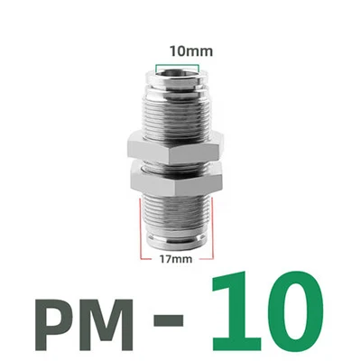 PM 304 нержавеющая сталь пневморазъем перегородка быстроразъём 4mm 6mm 8mm 10mm 12 mm 14mm 16mm шланг патрубок
PM 304 нержавеющая сталь пневморазъем перегородка быстроразъём 4mm 6mm 8mm 10mm 12 mm 14mm 16mm шланг патрубок
