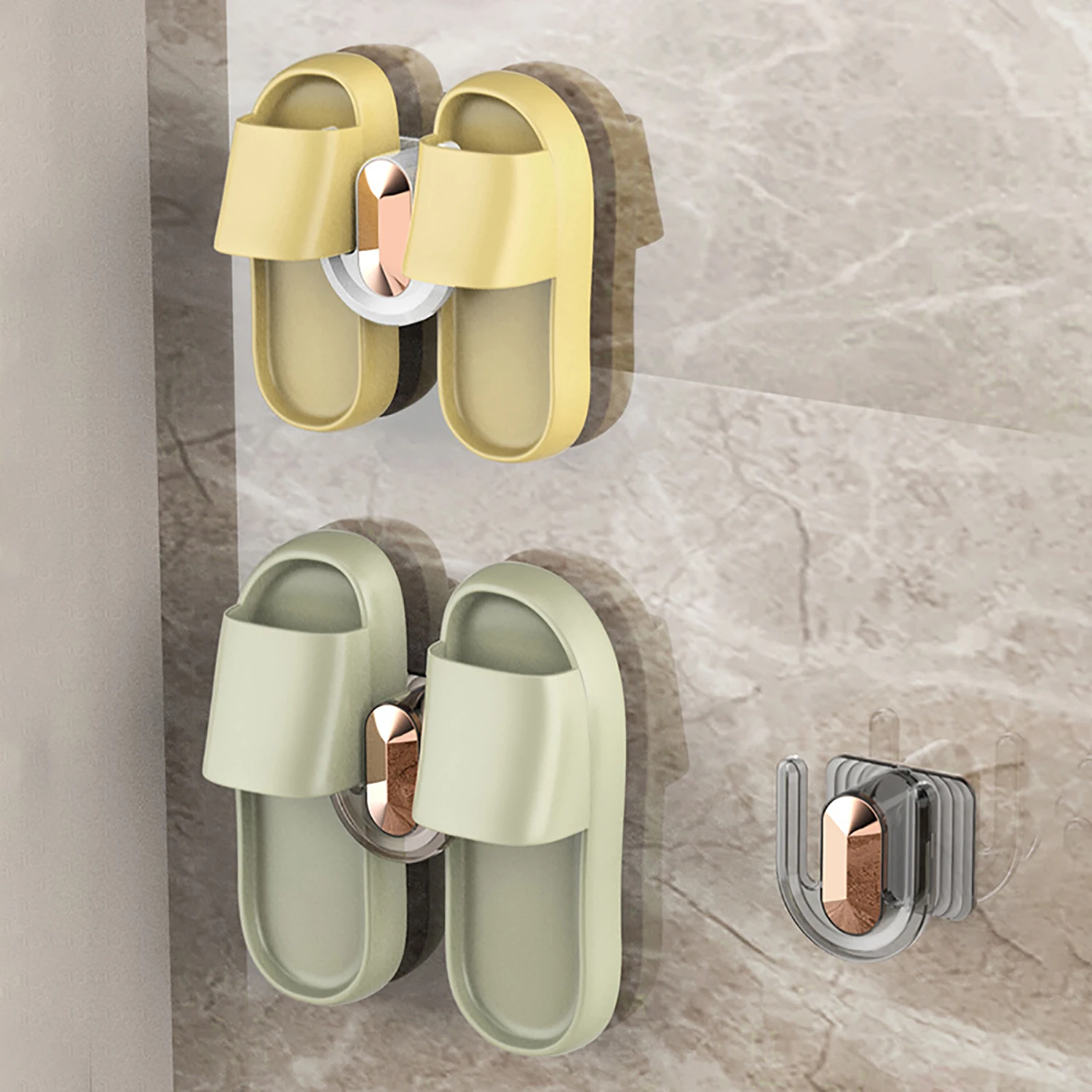 Multifunction Slippers Hook Rack Wall-Mounted Bathroom Slippers Drain Rack Shoe Hanger Slipper Storage Hook Organizer Hook Shelf
Multifunction Slippers Hook Rack Wall-Mounted Bathroom Slippers Drain Rack Shoe Hanger Slipper Storage Hook Organizer Hook Shelf