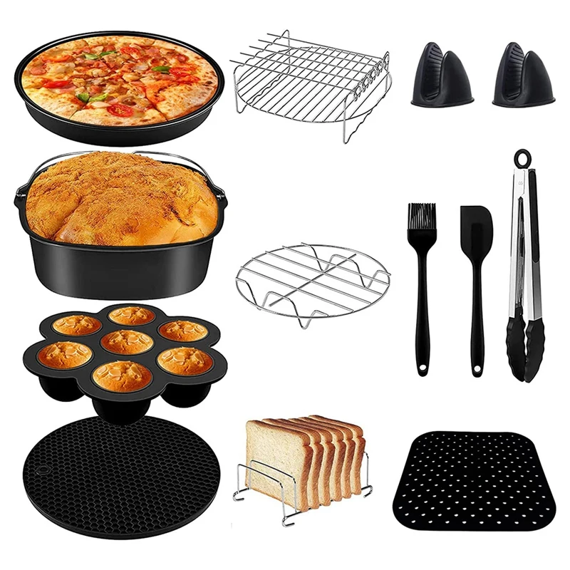 5.5 L Square Oil-Free Fryer Accessories,For Cosaori/ 5L 5.2L 5.5L 5.7L And More,All Brands Of Square Air Fryers
5.5 L Square Oil-Free Fryer Accessories,For Cosaori/ 5L 5.2L 5.5L 5.7L And More,All Brands Of Square Air Fryers