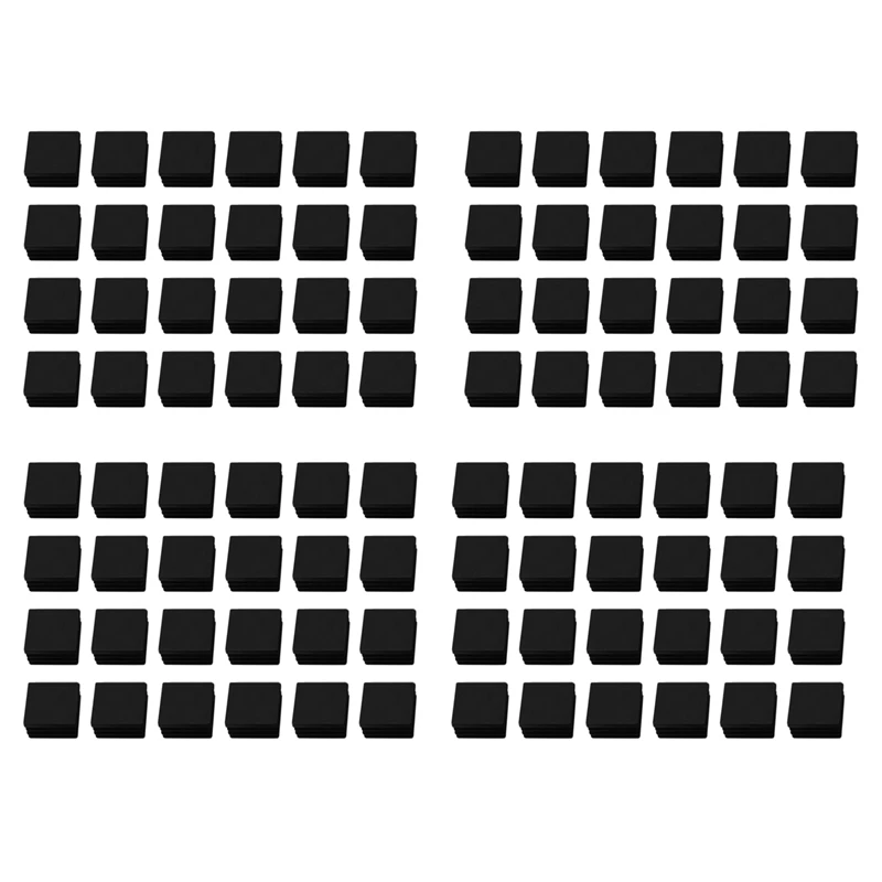 96 шт., пластиковые рифленые фотолампы 30 мм X 30 мм, черные 
96 шт., пластиковые рифленые фотолампы 30 мм X 30 мм, черные