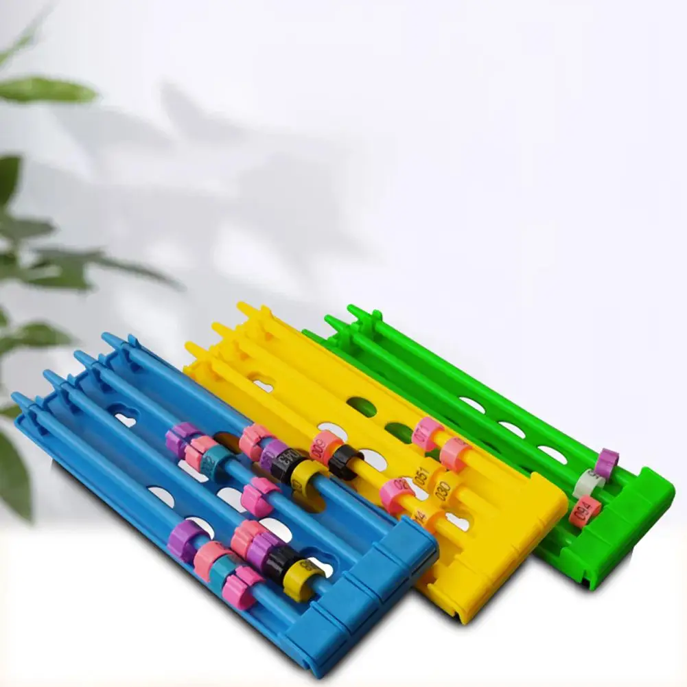 Pigeon Foot Ring Holder 4 Rows Large Space Multicolor Hanging Foot Ring Stand Rack Bird Accessories
Pigeon Foot Ring Holder 4 Rows Large Space Multicolor Hanging Foot Ring Stand Rack Bird Accessories