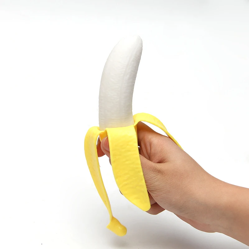 

Elastic Simulation Peeling Banana Corn Squishy Slow Rising Squeeze Toy Mochi Healing Fun Stress Reliever Antistress Relax Toys