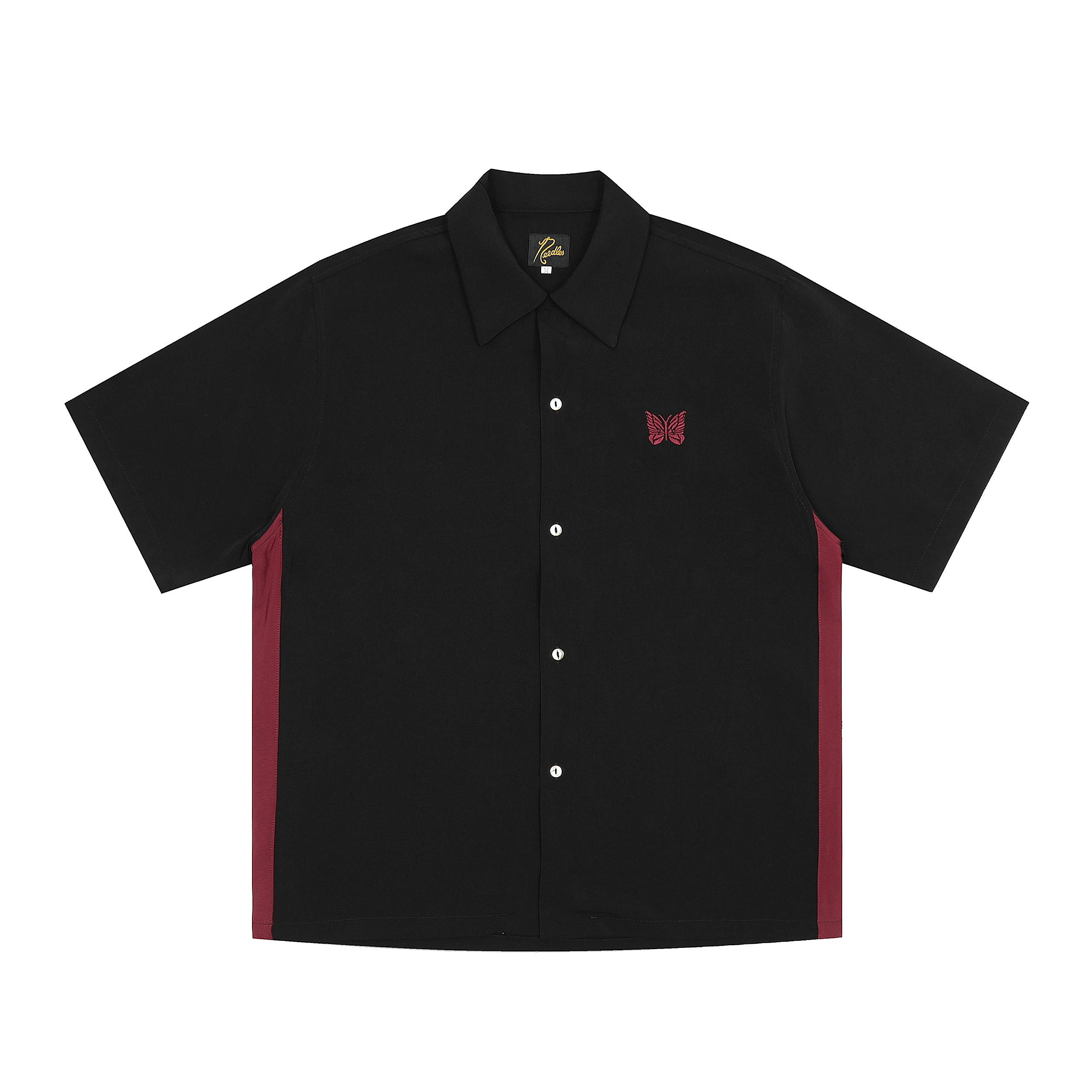 Oversized Needles Embroidery Butterfly Lapel Black Shirts Men Women 1:1 Top Quality AWGE Shirt Short Sleeve Tees Inside Tag
Oversized Needles Embroidery Butterfly Lapel Black Shirts Men Women 1:1 Top Quality AWGE Shirt Short Sleeve Tees Inside Tag