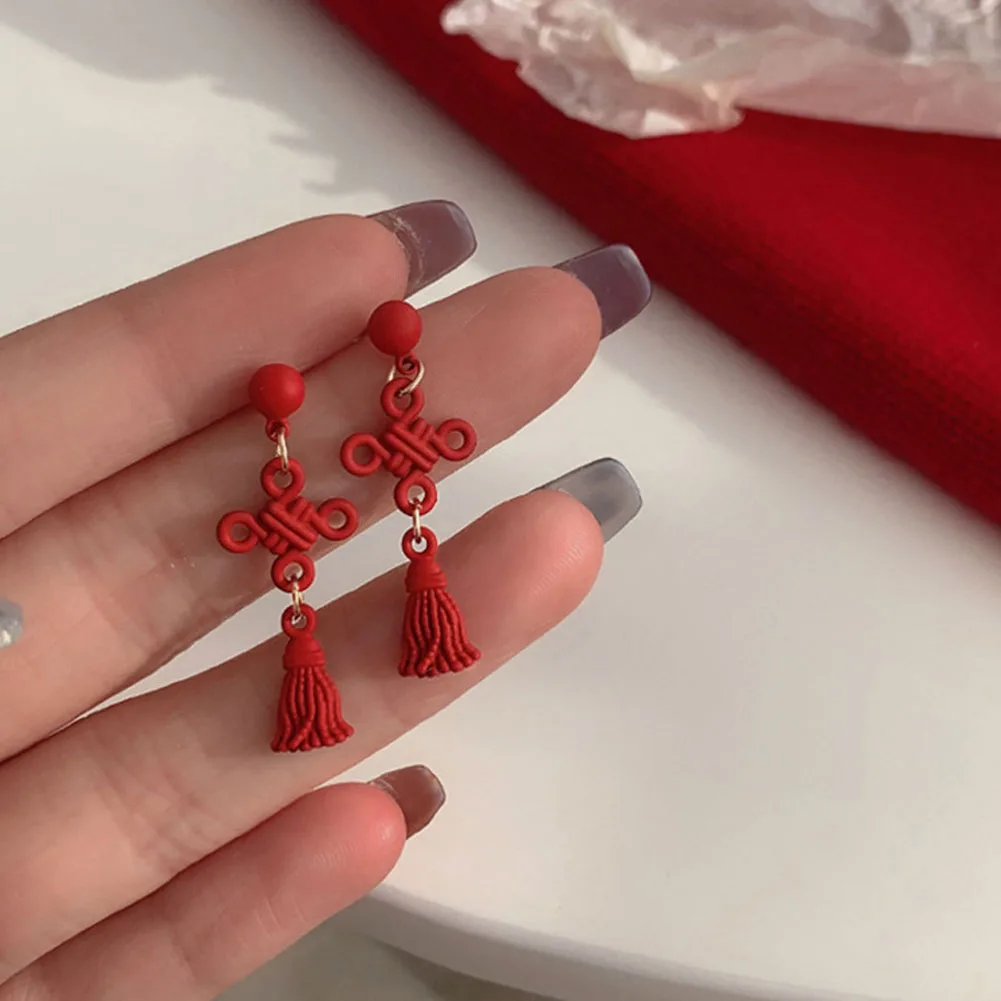 Chinese Style Red Tassel Pendant Earrings For Women Girls Fashion Ethnic Geometric Charms Clip Ear Jewelry Party Gifts 2022 new
Chinese Style Red Tassel Pendant Earrings For Women Girls Fashion Ethnic Geometric Charms Clip Ear Jewelry Party Gifts 2022 new
