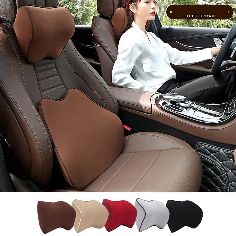 LUNDA Car Headrest Neck Pillow Auto Car Seat Pillow Memory Foam Breathable Head Support Neck Rest Protector Automobiles Interior
LUNDA Car Headrest Neck Pillow Auto Car Seat Pillow Memory Foam Breathable Head Support Neck Rest Protector Automobiles Interior