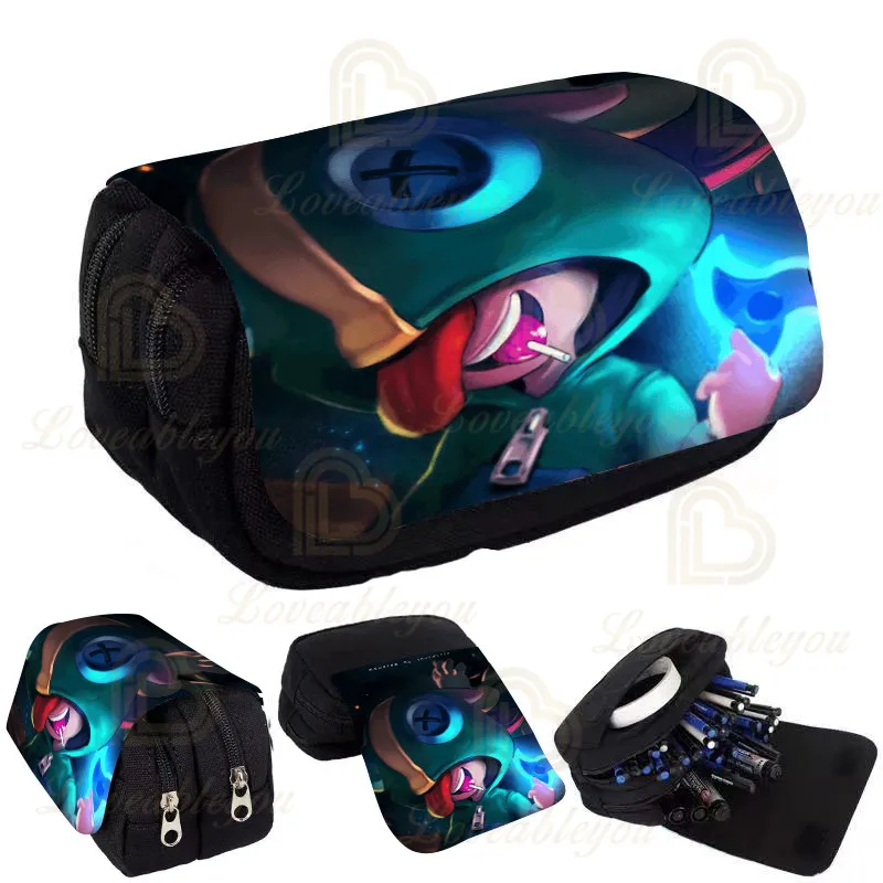 Kids Pencil Box Shoot Stars Print Pencil Case Game Canvas Stretch Double Layer Large Capacity Cute School Stationery
Kids Pencil Box Shoot Stars Print Pencil Case Game Canvas Stretch Double Layer Large Capacity Cute School Stationery