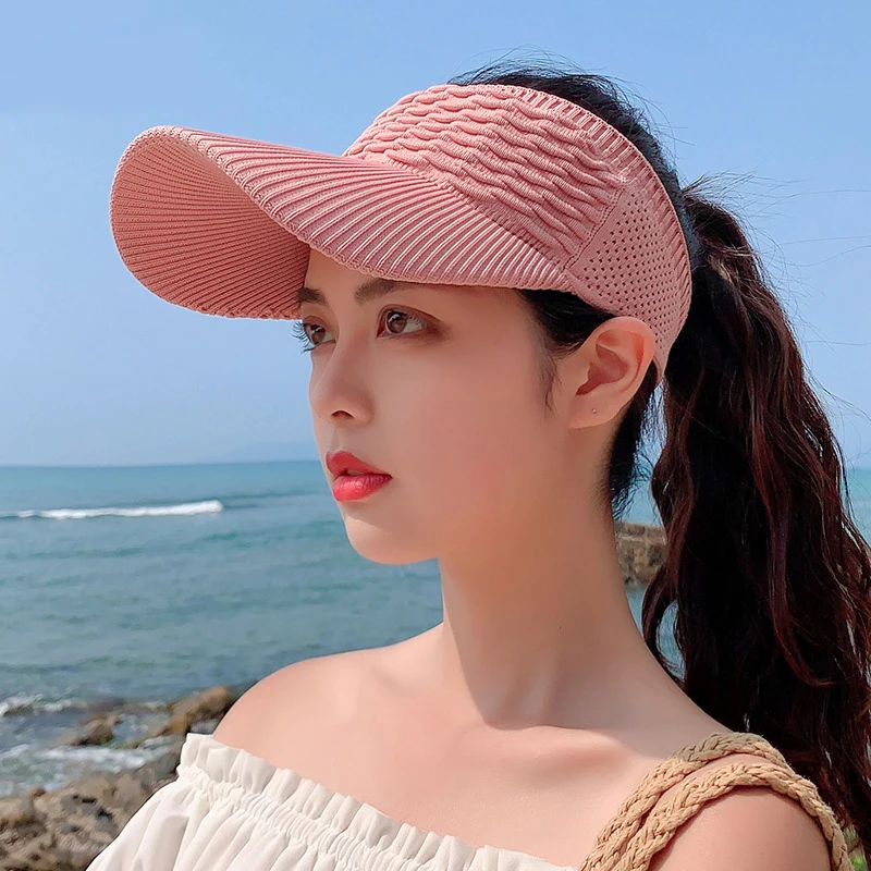 Sun Hat Lady Sun Protection Sun Hat UV Protection Bike Running Sun Hat Empty Top Outdoor Sports Fishing Beach Visor Cap
Sun Hat Lady Sun Protection Sun Hat UV Protection Bike Running Sun Hat Empty Top Outdoor Sports Fishing Beach Visor Cap