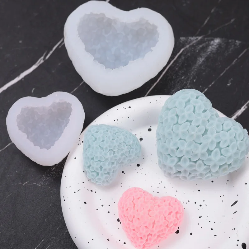 Love Heart Flowers Silicone Mold Fondant Chocolate Cake Decorating Tool Love Soap Candle Polymer Clay Molds Crafts DIY Baking
Love Heart Flowers Silicone Mold Fondant Chocolate Cake Decorating Tool Love Soap Candle Polymer Clay Molds Crafts DIY Baking
