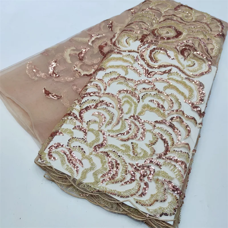 Hand Made Heavy Beads Mesh African Lace Fabric 2022 High Quality Sequins Embroidery French Mesh Lace Material Nigerian Party
Hand Made Heavy Beads Mesh African Lace Fabric 2022 High Quality Sequins Embroidery French Mesh Lace Material Nigerian Party