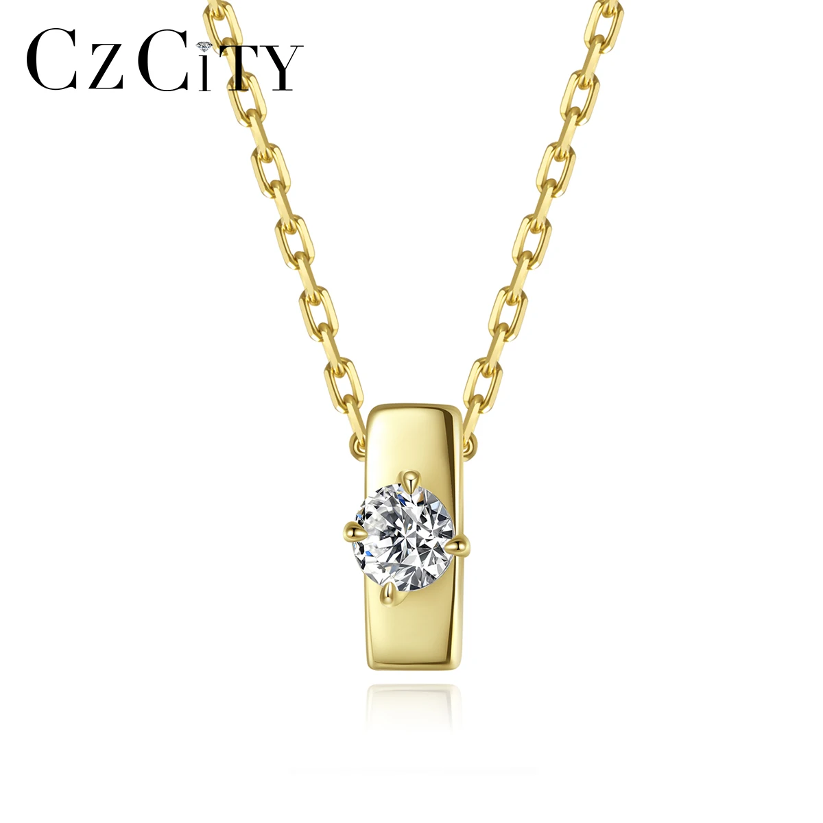 CZCITY прямоугольник S925 Серебро тонкое ожерелье Женщина Круглая CZ Летняя мода Оригинальный сертифицированный аксессуар
CZCITY прямоугольник S925 Серебро тонкое ожерелье Женщина Круглая CZ Летняя мода Оригинальный сертифицированный аксессуар