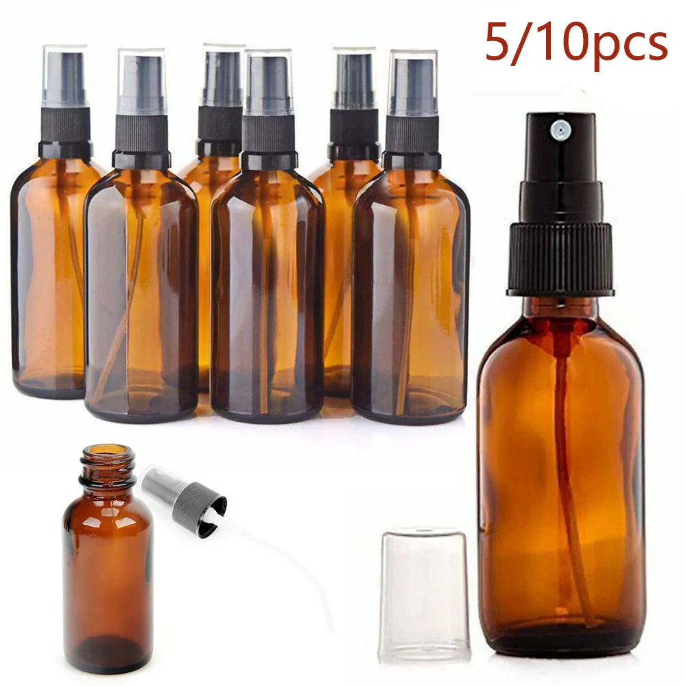 5/10pcs 30ml 105x28x79mm PET Spray Bottles Makeup Beauty Container Amber Spray For Storing Perfume Makeup Remover Essential Oil
5/10pcs 30ml 105x28x79mm PET Spray Bottles Makeup Beauty Container Amber Spray For Storing Perfume Makeup Remover Essential Oil