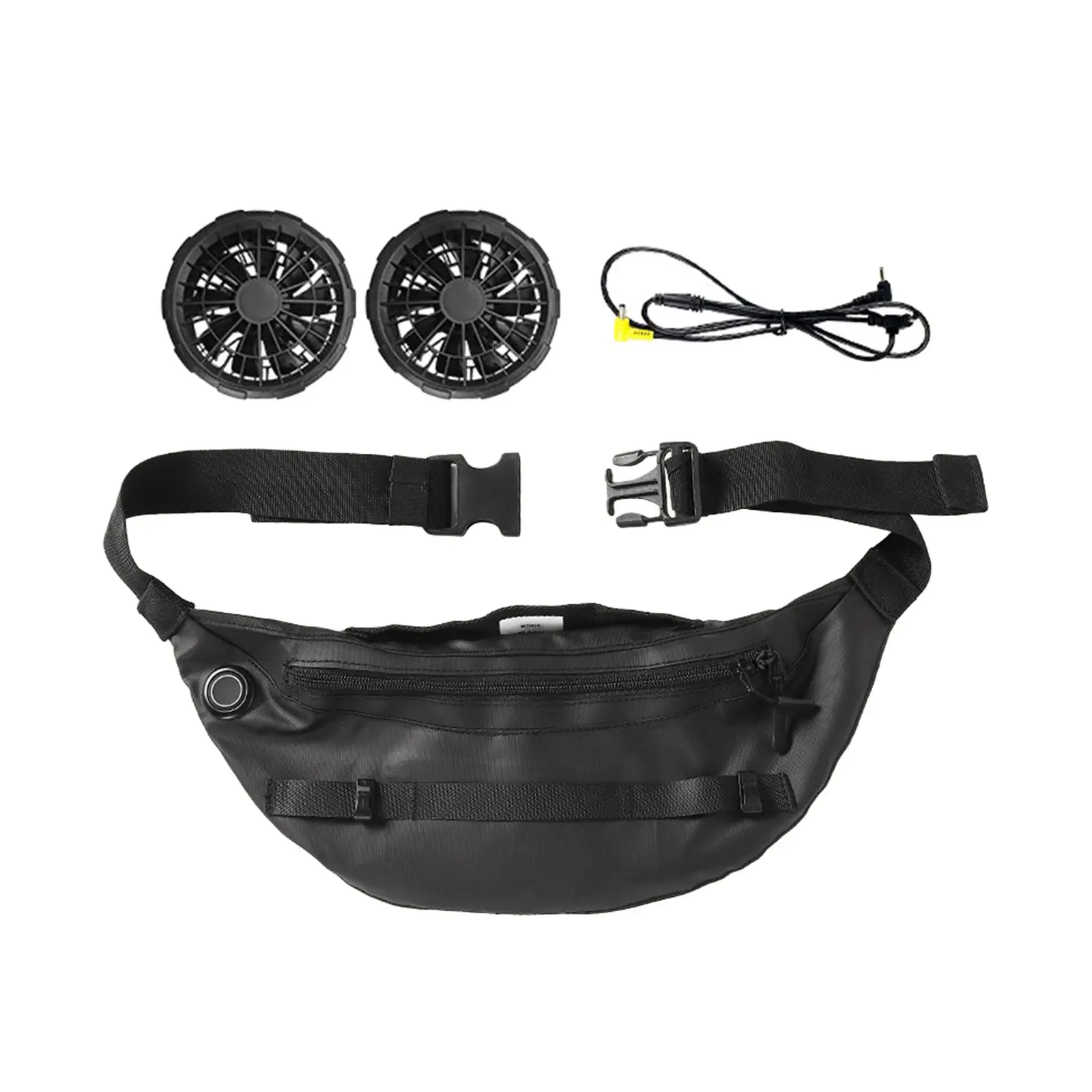 Fanny Pack Fashion Casual Adjustable Durable Portable Bags Waist Fan Wearable Fan for Men Women Work Trekking Travel Camping
Fanny Pack Fashion Casual Adjustable Durable Portable Bags Waist Fan Wearable Fan for Men Women Work Trekking Travel Camping
