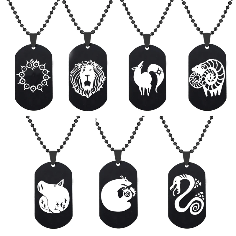 Unisex Stainless Steel The Seven Deadly Sins Melioda Escanor Necklace Nanatsu No Taizai Lion Grizzly Goat Protagonist Tattoo
Unisex Stainless Steel The Seven Deadly Sins Melioda Escanor Necklace Nanatsu No Taizai Lion Grizzly Goat Protagonist Tattoo