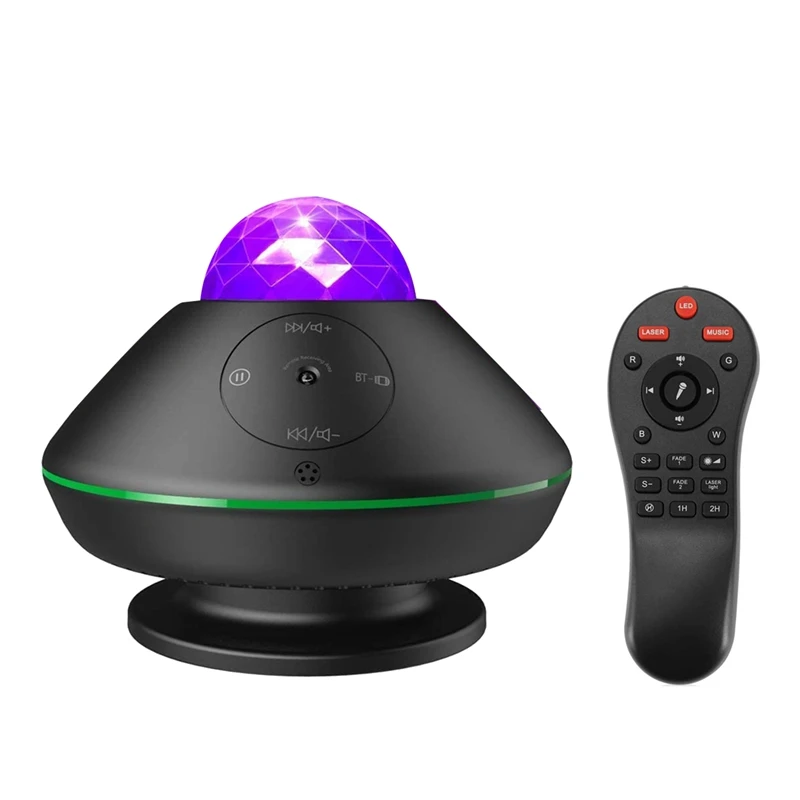 Star Projector With LED Ocean Wave, Galaxy Light Projector With Remote Control, Bluetooth Music Speaker Night Light
Star Projector With LED Ocean Wave, Galaxy Light Projector With Remote Control, Bluetooth Music Speaker Night Light