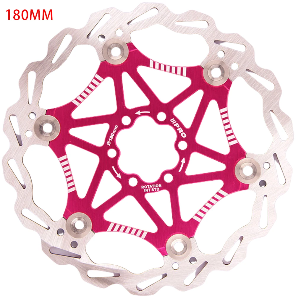 Mountain Bike Floating Disc Brake Pad 160mm 180mm MTB Six-Nail Disc Rotor 6-bolts Bicycle Rotor Cycling Accessories Parts
Mountain Bike Floating Disc Brake Pad 160mm 180mm MTB Six-Nail Disc Rotor 6-bolts Bicycle Rotor Cycling Accessories Parts