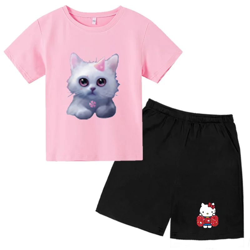 New 2022 Summer Kids Boys Girls Charming T-Shirt + Shorts Set Kids Casual Fashion Set Toddler Cartoon Animal Clothes 3-14 Years
New 2022 Summer Kids Boys Girls Charming T-Shirt + Shorts Set Kids Casual Fashion Set Toddler Cartoon Animal Clothes 3-14 Years