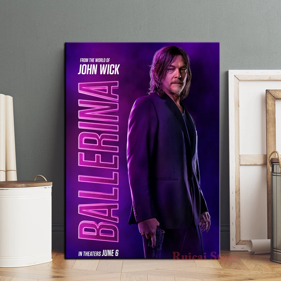 Постер фильма «Балерина» на холсте 
Постер фильма «Балерина» на холсте