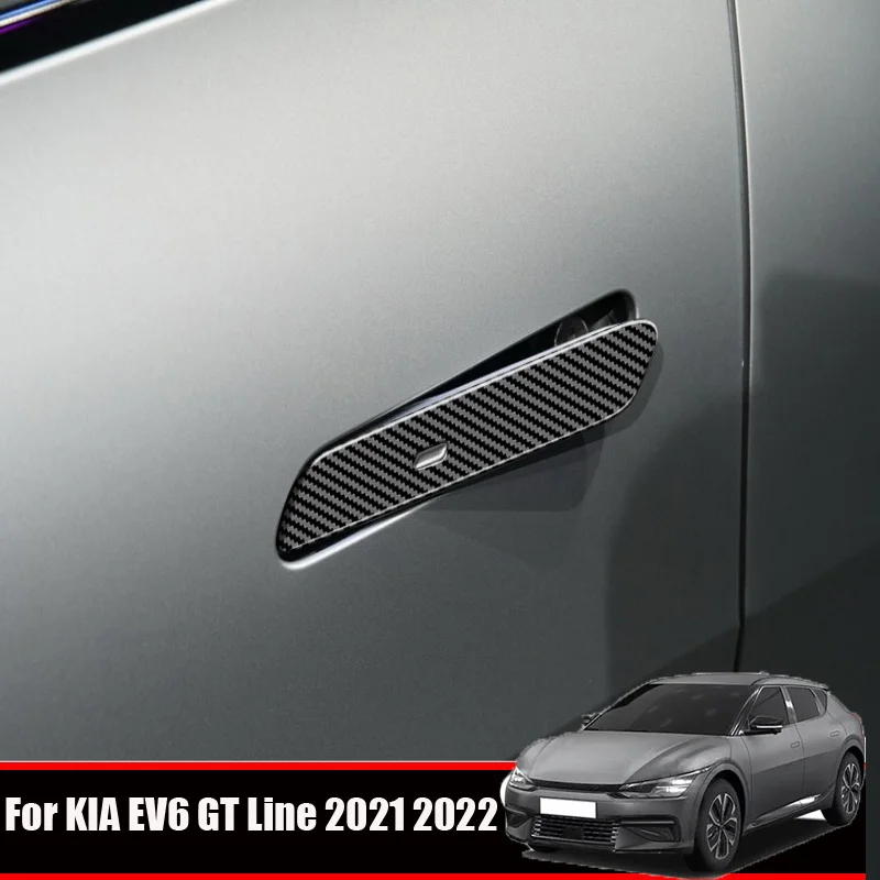 For KIA EV6 GT Line 2021 2022 ABS Carbon Fiber Car Exterior Side Door Handle panle Cover stikcer Accessories
For KIA EV6 GT Line 2021 2022 ABS Carbon Fiber Car Exterior Side Door Handle panle Cover stikcer Accessories