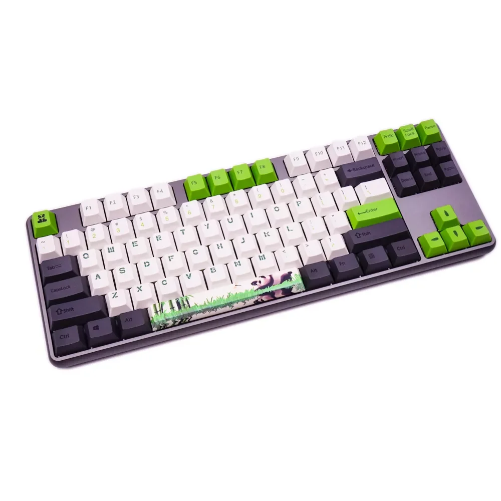 G-MKY 130 Keys PANDA Cherry Profile Keycap Dye-Sublimation Thick PBT Keycaps FOR MX Switch Mechanical Keyboard
G-MKY 130 Keys PANDA Cherry Profile Keycap Dye-Sublimation Thick PBT Keycaps FOR MX Switch Mechanical Keyboard