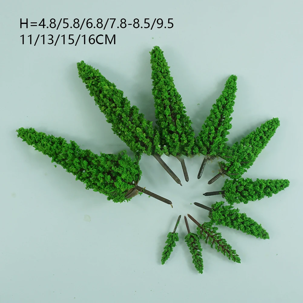 10PCS Micro Landscape Simulation Model Tree Sand Table Model Plastic Tree Multi Size Horticultural Garden Decoration Accessories
10PCS Micro Landscape Simulation Model Tree Sand Table Model Plastic Tree Multi Size Horticultural Garden Decoration Accessories