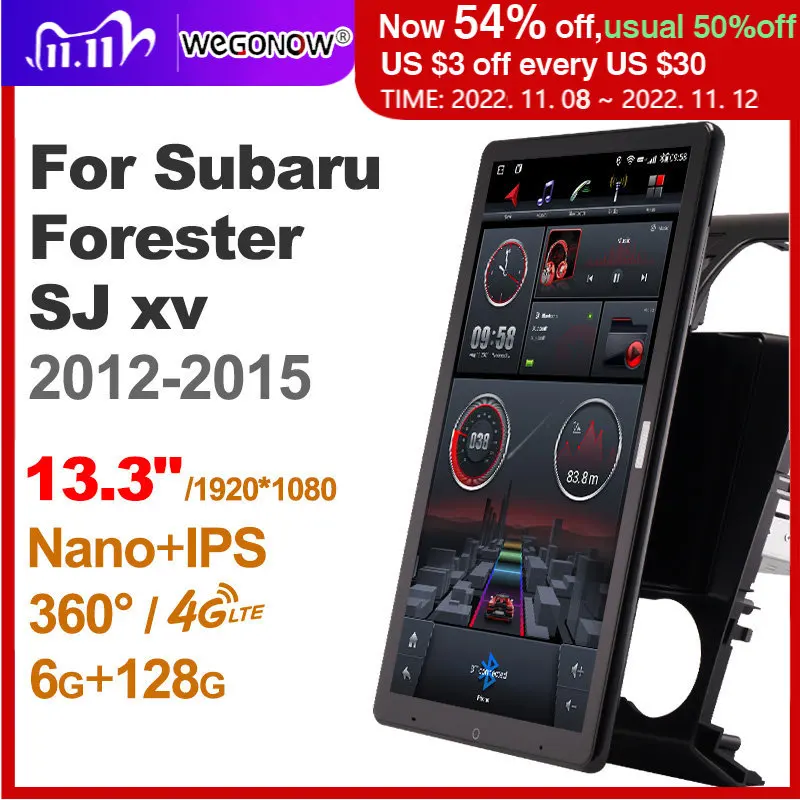 Автомагнитола Ownice, 13,3 дюйма, 1DIN, Android 360, для Subaru Forester SJ xv 2012-2015, GPS, SPDIF, 4G, LTE, без DVD
Автомагнитола Ownice, 13,3 дюйма, 1DIN, Android 360, для Subaru Forester SJ xv 2012-2015, GPS, SPDIF, 4G, LTE, без DVD