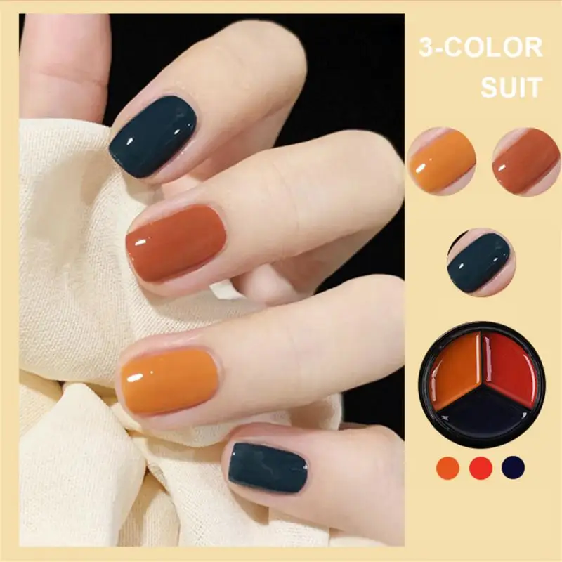 Three Color Solid Cream Manicure Solid UV&LED Nail Gel Broken Glitter Polish Full Color Painting Polish Nail Art Cream Gel TSLM1
Three Color Solid Cream Manicure Solid UV&LED Nail Gel Broken Glitter Polish Full Color Painting Polish Nail Art Cream Gel TSLM1