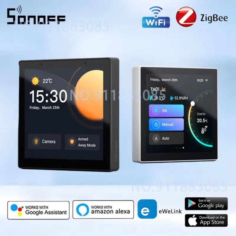 SONOFF NSPanel WiFi Smart Scene Switch LCD Display Thermostat All-in-1 Control Touch Screen Voice Control Via Alexa Google Home
SONOFF NSPanel WiFi Smart Scene Switch LCD Display Thermostat All-in-1 Control Touch Screen Voice Control Via Alexa Google Home