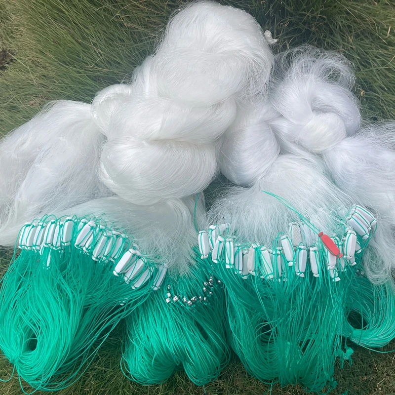 Three Layer Fishing Net Densified And Weighted High-quality Rubber Wire Gill Net 35M in Length And 1.5M/2M In Height
Three Layer Fishing Net Densified And Weighted High-quality Rubber Wire Gill Net 35M in Length And 1.5M/2M In Height