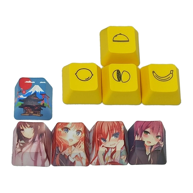 9pcs PBT Personalized Five Side Dye-Subbed OEM Profile Keycap for Mechanical Keyboard Kailh Gateron Cherry MX Switch
9pcs PBT Personalized Five Side Dye-Subbed OEM Profile Keycap for Mechanical Keyboard Kailh Gateron Cherry MX Switch