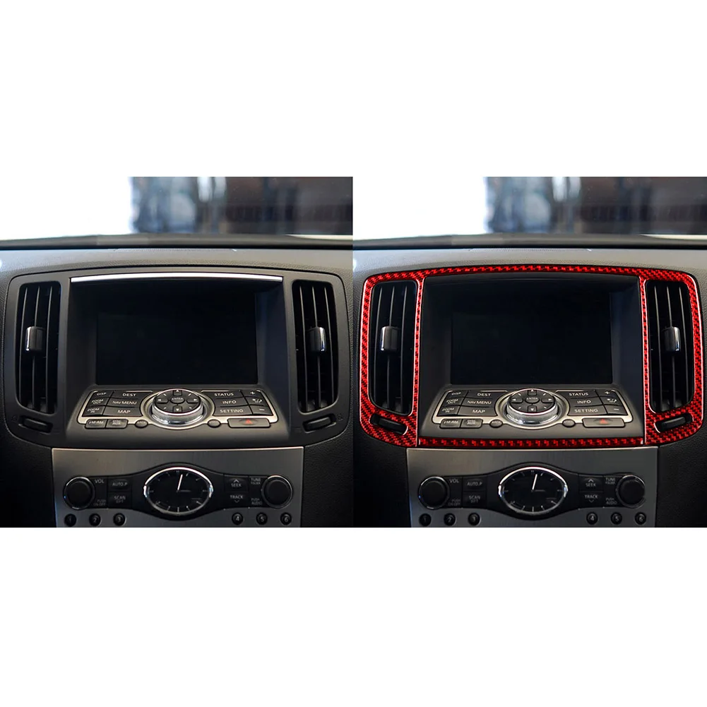 Real Carbon Fiber Middle Air Vent Outlet Cover Trim For Infiniti G37 2007-2013 Air Conditioning Outlet Decoration
Real Carbon Fiber Middle Air Vent Outlet Cover Trim For Infiniti G37 2007-2013 Air Conditioning Outlet Decoration