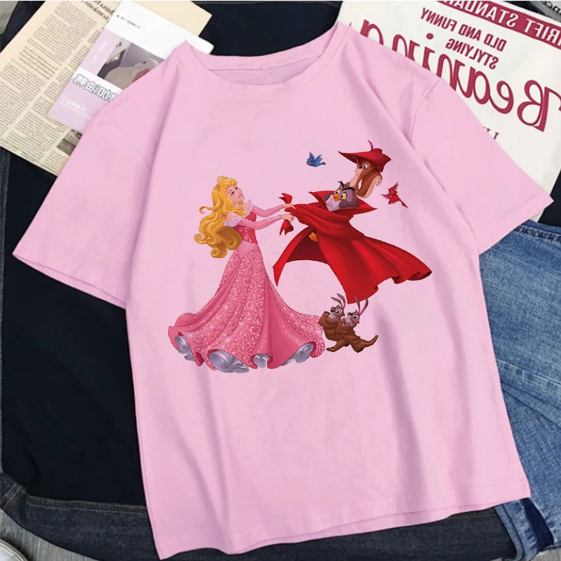Princess Series Disney Tee Shirt Women's T Shirts 2022 Summer Short Sleeve Fashion T-Shirt Femme Harajuku Cute Kawaii Girl Tops
Princess Series Disney Tee Shirt Women's T Shirts 2022 Summer Short Sleeve Fashion T-Shirt Femme Harajuku Cute Kawaii Girl Tops