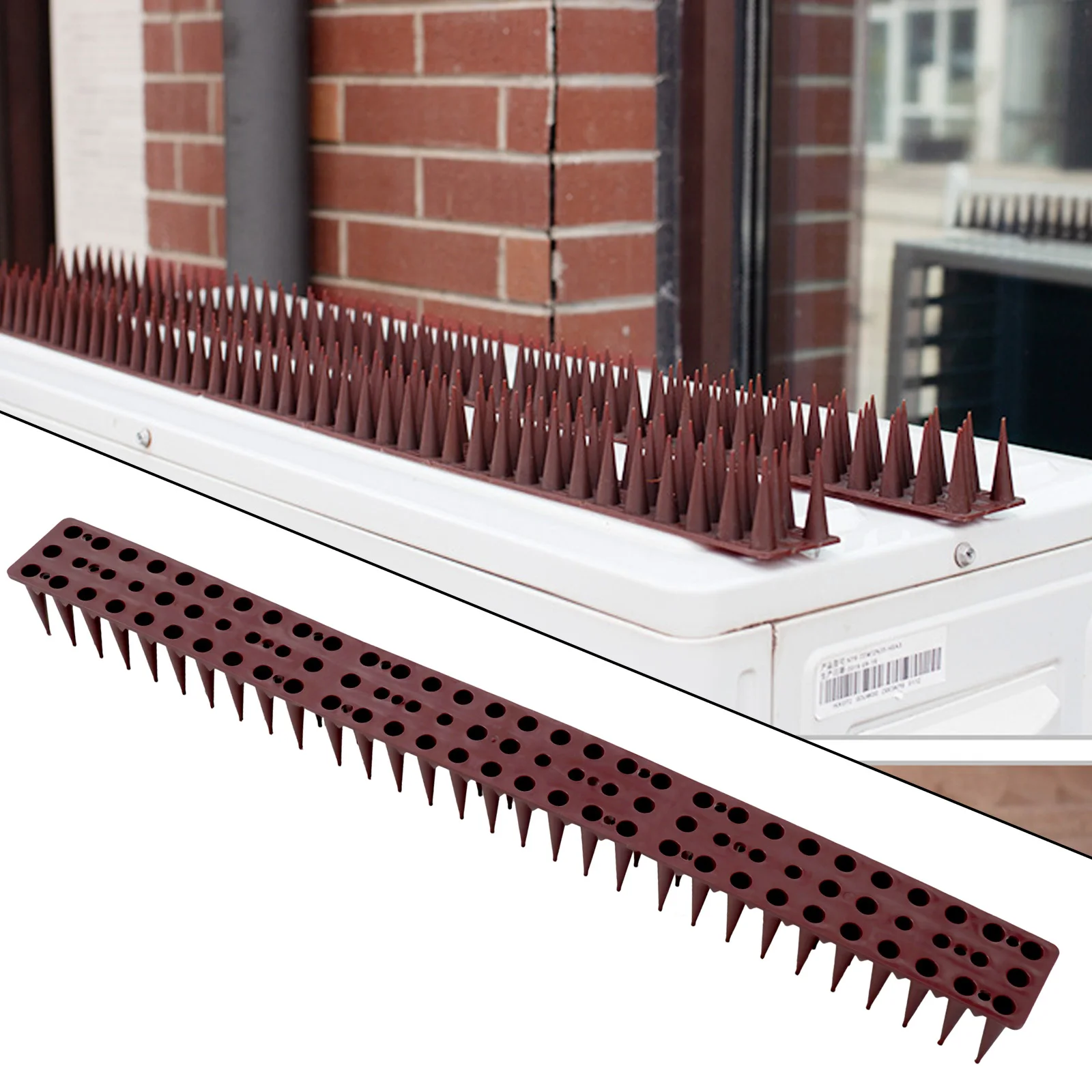 Gardening Bird Repellent Mat Fence Wall Spikes Bird Repellent Burglar Anti Cat Climb Anti-Bird Spikes Straps Yard Garden Supply
Gardening Bird Repellent Mat Fence Wall Spikes Bird Repellent Burglar Anti Cat Climb Anti-Bird Spikes Straps Yard Garden Supply