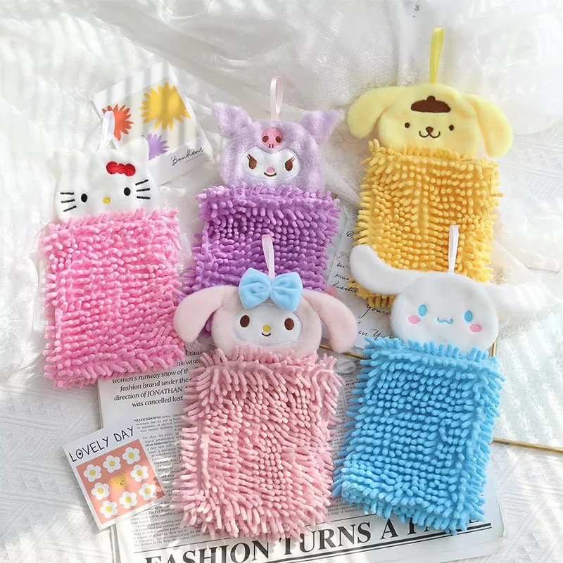 Sanrios Kawaii My Melody Cinnamoroll Kuromi мультяшное милое утолщенное впитывающее полотенце для рук аниме плюшевый подарок на день рождения
Sanrios Kawaii My Melody Cinnamoroll Kuromi мультяшное милое утолщенное впитывающее полотенце для рук аниме плюшевый подарок на день рождения