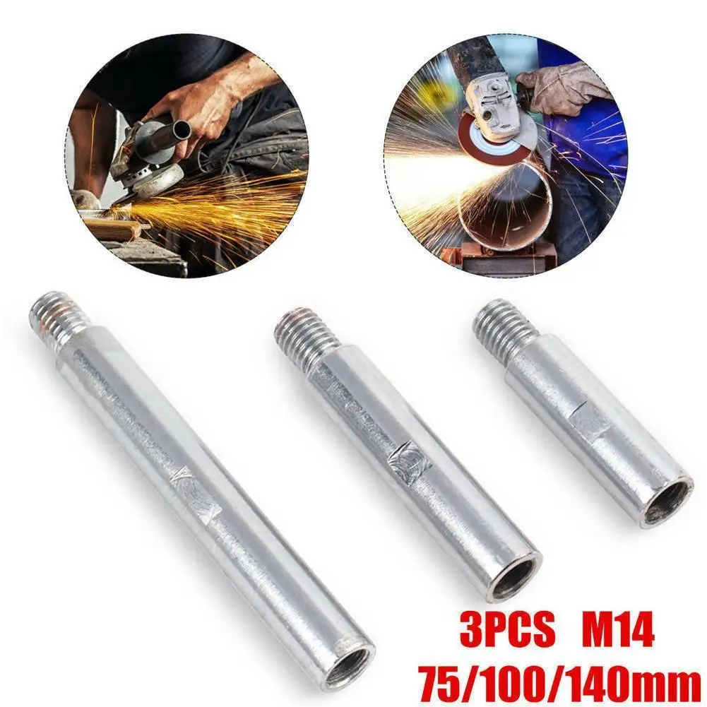 1/3pcs Angle Grinder Extension Connecting Rod M14 Thread Adapter Extension Rod 75/100/140 mm Polishing Pad Grinding Connection
1/3pcs Angle Grinder Extension Connecting Rod M14 Thread Adapter Extension Rod 75/100/140 mm Polishing Pad Grinding Connection