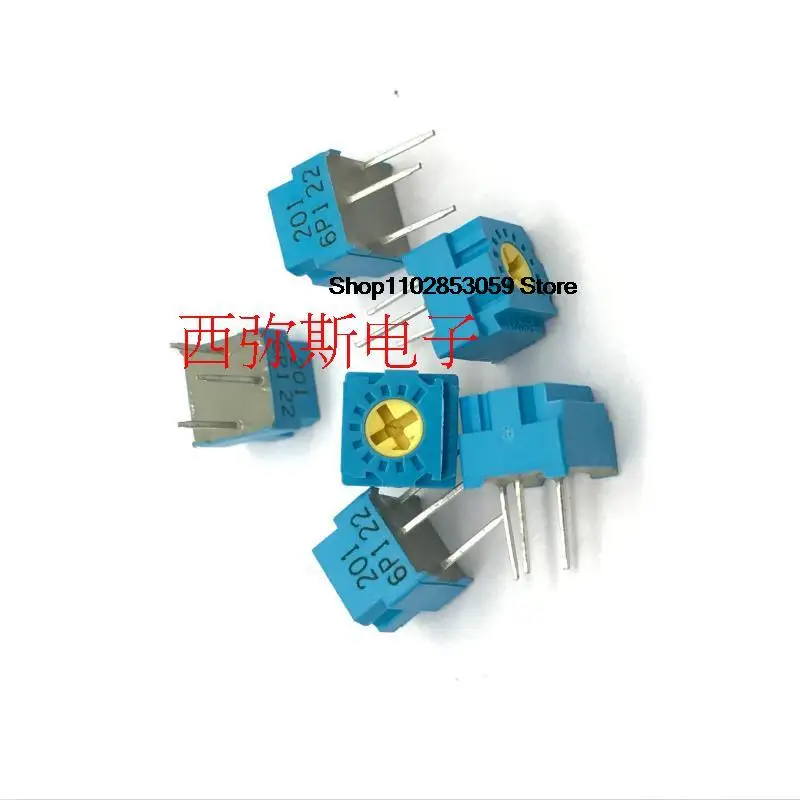 50PCS Original single turn precision adjustable resistance GF063P1-B201K 200 ohm potentiometer
50PCS Original single turn precision adjustable resistance GF063P1-B201K 200 ohm potentiometer