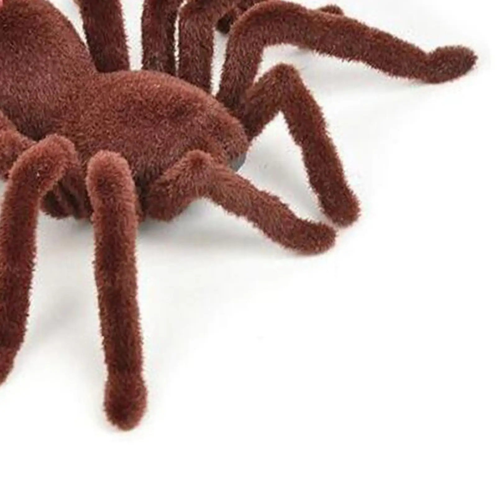 

Remote Control Scary Creepy Soft Plush Spider Infrared RC Gift black widow spider