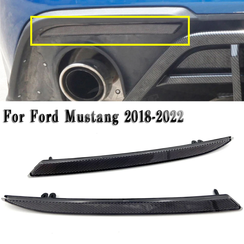 2pcs Black Smoked Lens Rear Bumper Reflector Lens For Ford Mustang 2018-2022 Left & Right Rear Reflectors Signal Light
2pcs Black Smoked Lens Rear Bumper Reflector Lens For Ford Mustang 2018-2022 Left & Right Rear Reflectors Signal Light