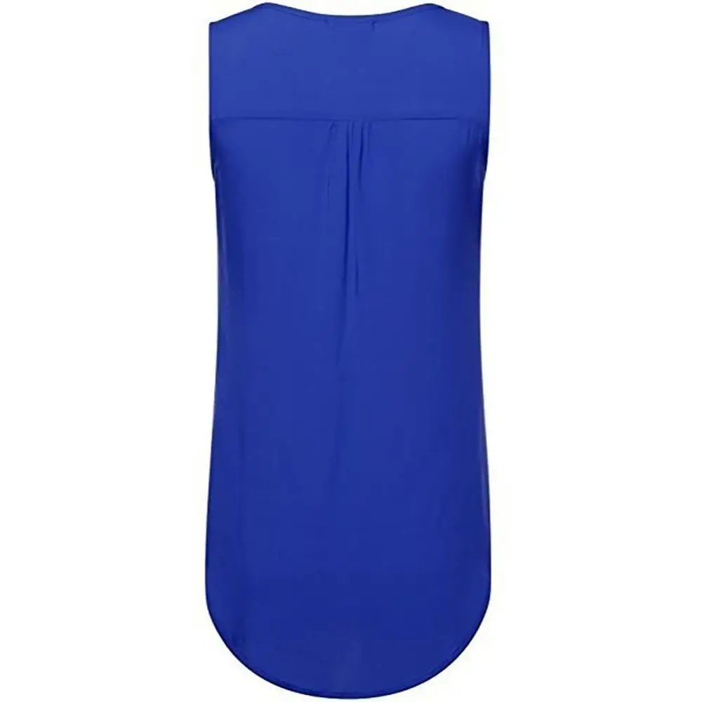 S-5XL Womens Top Solid Color Scoop Neck Sleeveless Pockets Buttons Tank Top Vest Blouse Women Shirts Fashion Clothing
S-5XL Womens Top Solid Color Scoop Neck Sleeveless Pockets Buttons Tank Top Vest Blouse Women Shirts Fashion Clothing