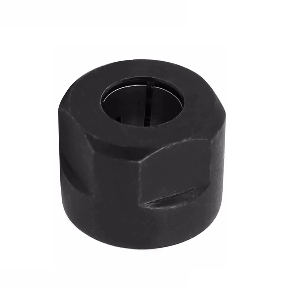 Durable Collet Nut Plunge Router 21*27mm Black Engraving Trimming Machine Female Thread 19.5mm Metal Replacement
Durable Collet Nut Plunge Router 21*27mm Black Engraving Trimming Machine Female Thread 19.5mm Metal Replacement