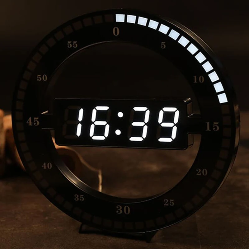 Led Digital Wall Clock Modern Creativity 3D Luminous Mute Electronic Wall Clock Nightlight Luminous Desktop Living Room Decor
Led Digital Wall Clock Modern Creativity 3D Luminous Mute Electronic Wall Clock Nightlight Luminous Desktop Living Room Decor