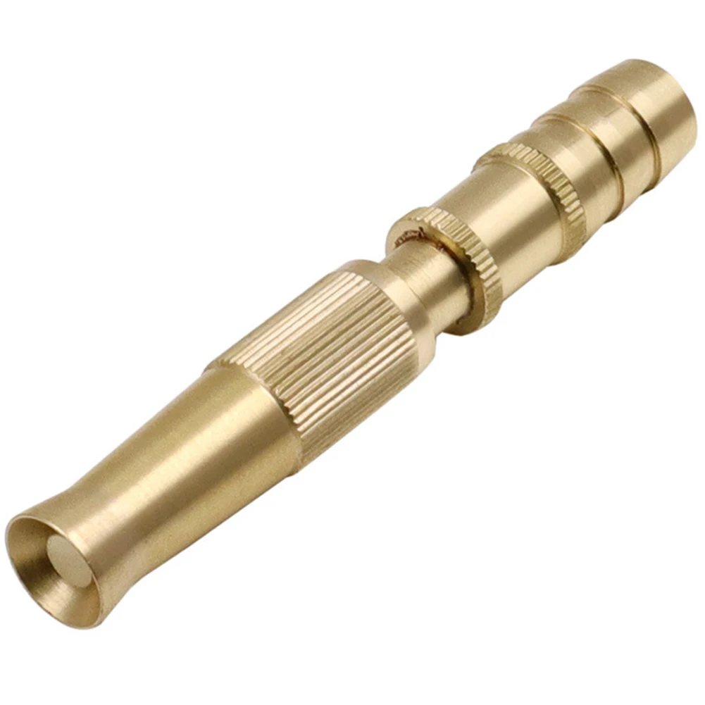 Brass Hose Nozzle Vehicle Cleaning Watering 1 Pc 10kg Water Pressure 14 Mm Straight Connector 97*14mm Garden Head
Brass Hose Nozzle Vehicle Cleaning Watering 1 Pc 10kg Water Pressure 14 Mm Straight Connector 97*14mm Garden Head
