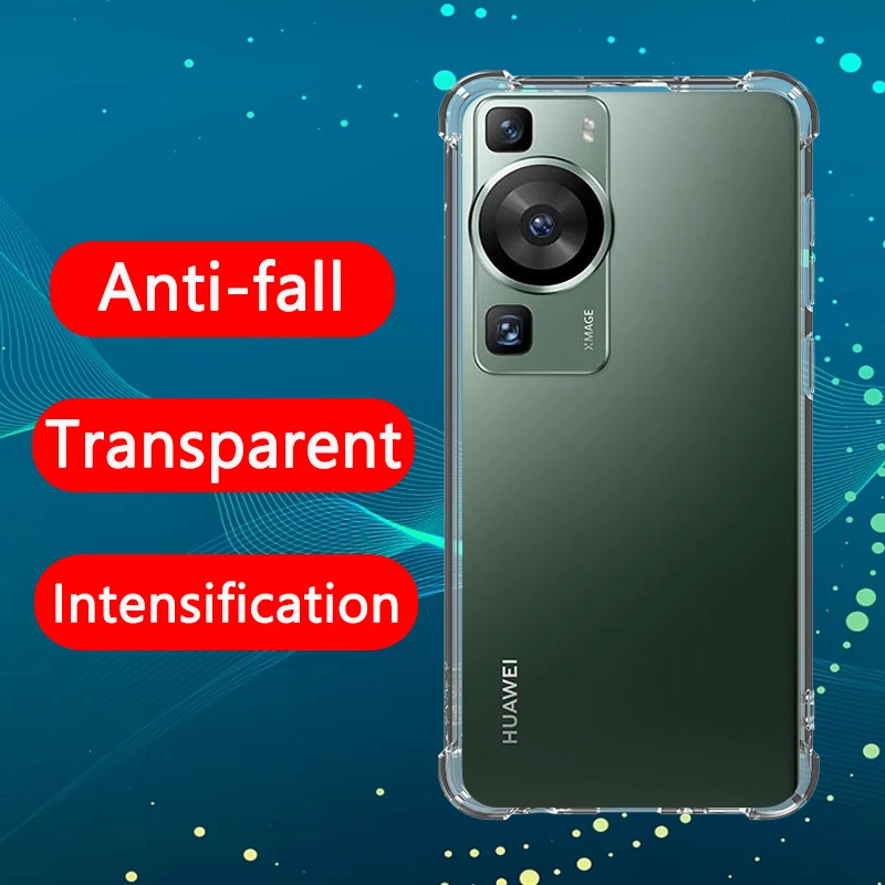 Airbag Shockproof Transparent Case For Huawei P60 case Silicone Full Cover for p60 funda case 
Airbag Shockproof Transparent Case For Huawei P60 case Silicone Full Cover for p60 funda case
