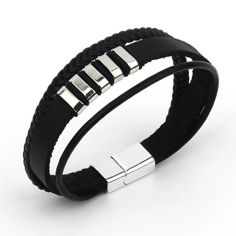 2022 New Fashion Leather Rope Hand Braided Bracelet Men's Atmospheric Rudder Bracelet Ethnic Jewelry Girlfriend Gift
2022 New Fashion Leather Rope Hand Braided Bracelet Men's Atmospheric Rudder Bracelet Ethnic Jewelry Girlfriend Gift
