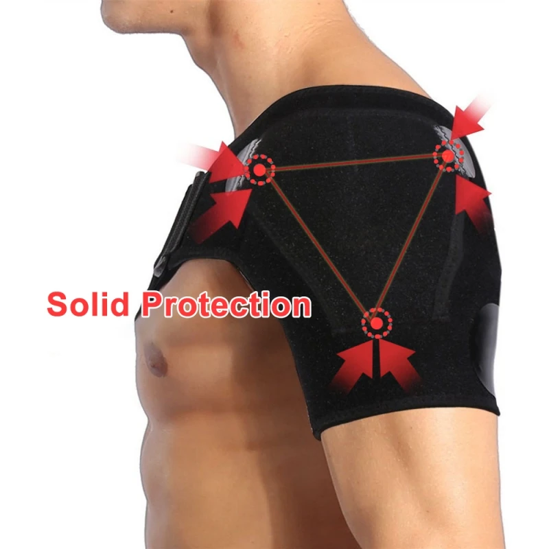 Adjustable Breathable Gym Sports Care Single Shoulder Support Back Brace Guard Strap Wrap Prevention of Sporting Injuries
Adjustable Breathable Gym Sports Care Single Shoulder Support Back Brace Guard Strap Wrap Prevention of Sporting Injuries
