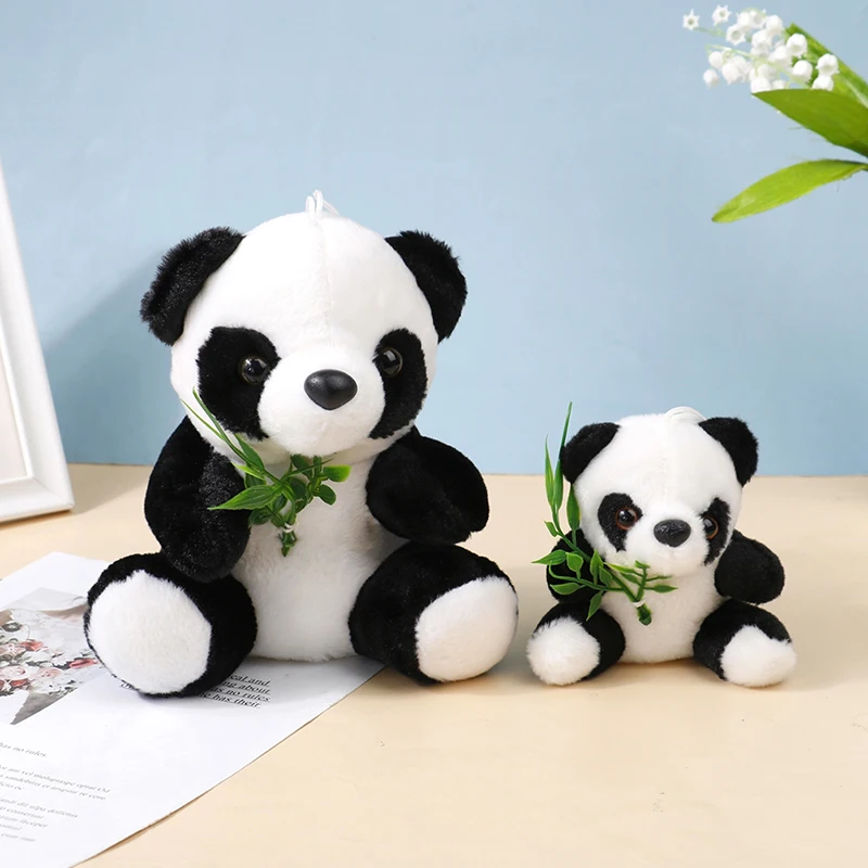 10/18CM Funny Panda With Bamboo Leaves Plush Toys Birthday Gift Soft Cartoon Animal Stuffed Animals Pendant Doll Kids Gifts
10/18CM Funny Panda With Bamboo Leaves Plush Toys Birthday Gift Soft Cartoon Animal Stuffed Animals Pendant Doll Kids Gifts
