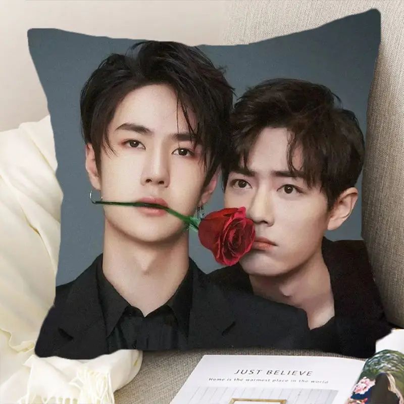 Неразобранный диван, дизайнерская Подушка Xiao Zhan Wang Yibo Idol, плюшевая подушка, украшение для дома, двусторонняя
Неразобранный диван, дизайнерская Подушка Xiao Zhan Wang Yibo Idol, плюшевая подушка, украшение для дома, двусторонняя