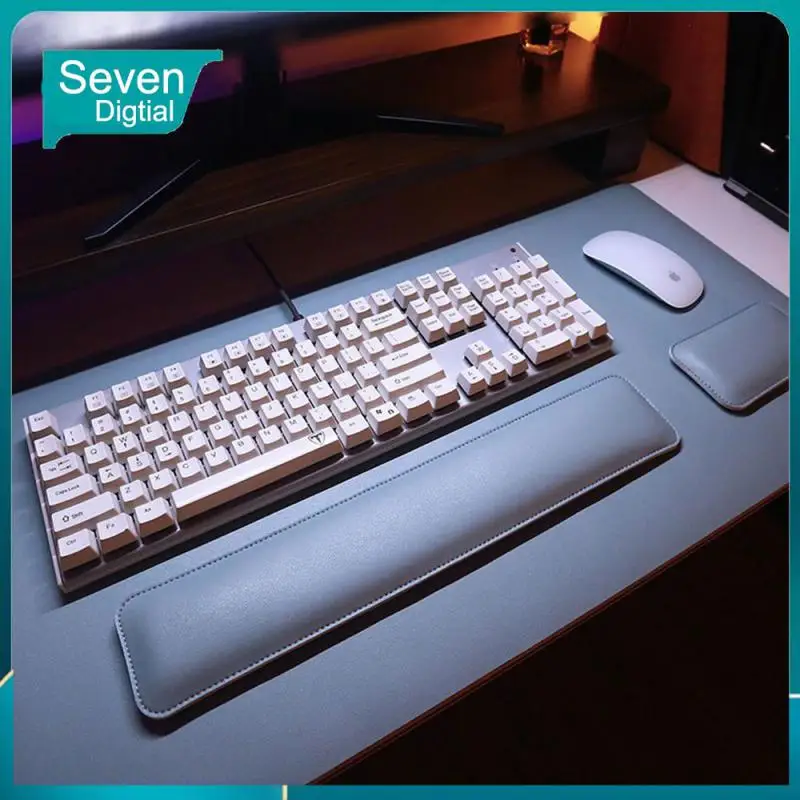 Soft Leather Keyboard Pad Leather Wrist Mouse Pad Waterproof Dust And Dirt Resistance Mouse Wrist Rest Mouse Bracer Smooth
Soft Leather Keyboard Pad Leather Wrist Mouse Pad Waterproof Dust And Dirt Resistance Mouse Wrist Rest Mouse Bracer Smooth