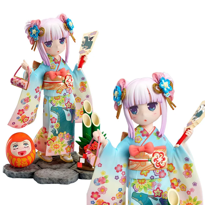 18CM Anime Miss Kobayashi's Dragon Maid Figure Kawaii Tohru Kimono Standing Scene Model PVC Static Toys Doll Interchangeable
18CM Anime Miss Kobayashi's Dragon Maid Figure Kawaii Tohru Kimono Standing Scene Model PVC Static Toys Doll Interchangeable