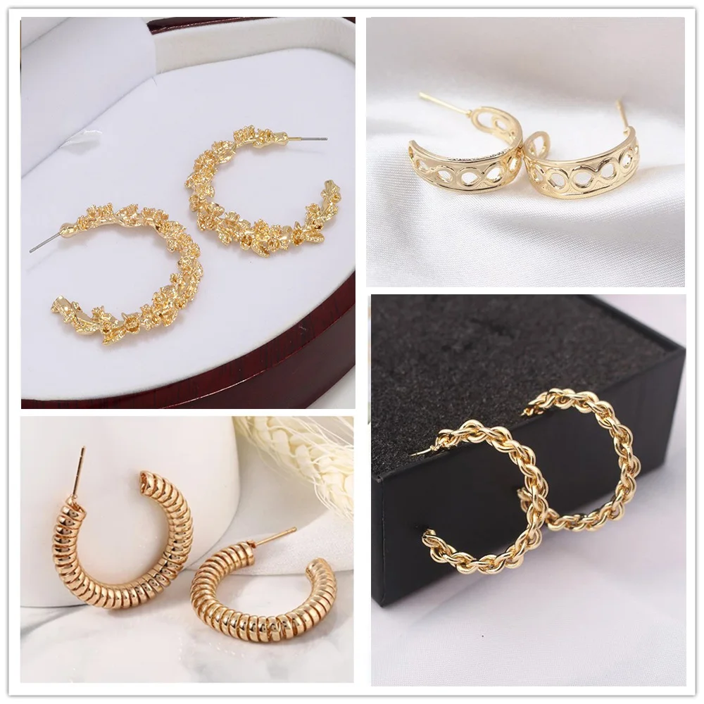 Rock Hiphop Metal C-Shaped Pendant Geometry Metal Earrings for Woman Simple Round Loop Earrings Jewelry Valentine's Day Gift
Rock Hiphop Metal C-Shaped Pendant Geometry Metal Earrings for Woman Simple Round Loop Earrings Jewelry Valentine's Day Gift